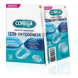Corega Tabs Tabletas Eferv. Limpiadoras Pro Ortodoncia X 30
