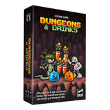 Dungeons & Drinks Bureau De Juegos De Previa Original Cartas