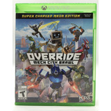 Override Mech City Brawl Xbox One Usado Original Físico