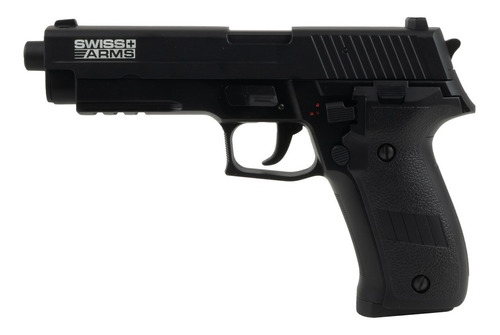 Pistola Airsoft Electrica Swiss Arms Aep Navy Lipo Mosfet C