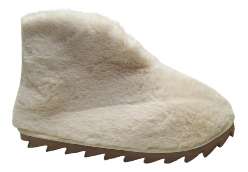 Pantuflas De Mujer Con Corderito Sintetico Micropolar A582/3