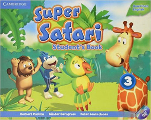 Super Safari 3 - Student's Book With Dvd-rom - American Engl, De Puchta, Herbert. Editora Cambridge University Press Do Brasil, Capa Mole, Edição 1ª Edição - 2015 Em Inglês