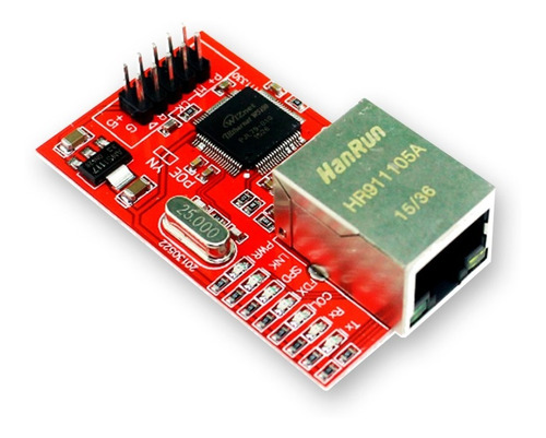 Mini Ethernet Shield W5100 Modulo De Red Lan Raspberry