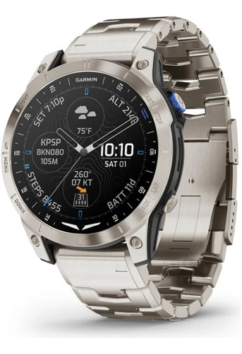 Smartwatch D2 Mach 1 Garmin Amoled Reloj Aeronautico Musica