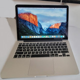 Macbook Pro 13'' Retina 256gb 2015 Notebook I5 Cargador