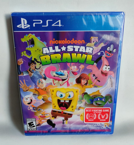 Nickelodeon All Star Brawl Nuevo Físico Sellado Para Tu Ps4