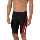 Traje De Baño Natación Speedo Solid Splice Negro Hombre 8051