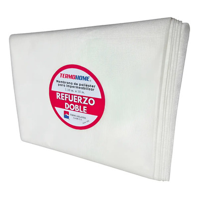 Membrana Impermeabilizante Termohome Poliester Blanco 1.10x10m Techos | Envío gratis