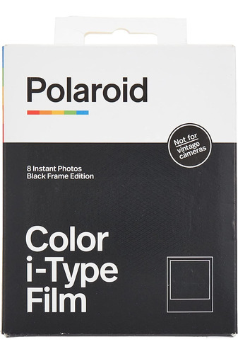 Polaroid Color Film For I-type, Black Frame Edition