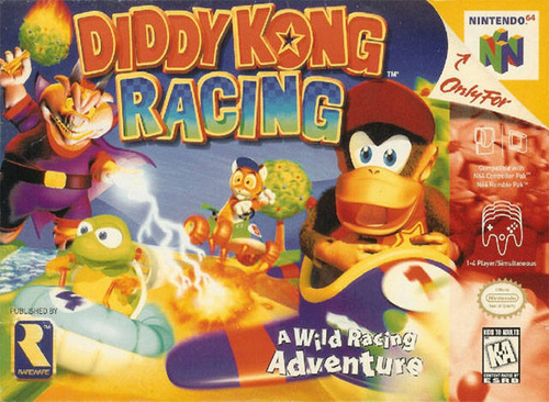 Diddy Kong Racing Usado Nintendo 64 N64 Físico Vdgmrs