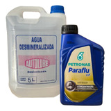 Kit Agua Destilada Dei 5l + Paraflu Up 1l 
