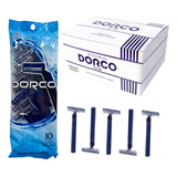 Dorco- Caja De Rastrillos Con Doble Navaja, 12 Packs