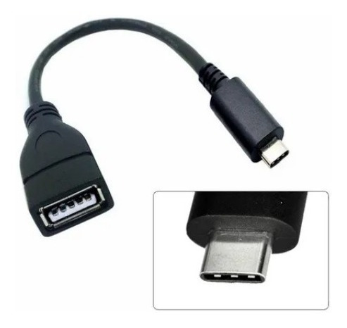 Adaptador Usb - Cable Otg Entrada Usb Tipo C