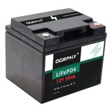Ogrphy Batería Lifepo4 De 12 V 50 Ah, Batería De Litio De