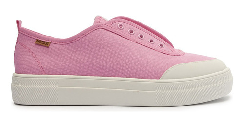 Tênis Slip On Feminino Anacapri Essencial Rosa Sola Alta