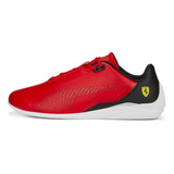 Tenis Puma Scuderia Ferrari Drift Cat Decima Rojo Y Negro