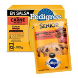 Pedigree Alimento Húmedo Perro Adulto +7 Años Sobre 12un