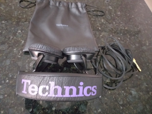 Fone De Ouvido On-ear Technics Rp-dj1200 Preto (semi-novo)