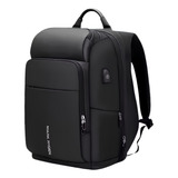 Mochila Bolsa Mark Ryden Premium Grande Notebook 17.3 35l Preto Liso