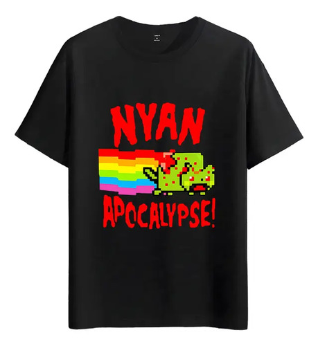 Tshirt Muscle Freaks Nyan Cat Estilo Apocalipsis Nyan Cat | Meses sin interés