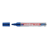 Marcador Borrable Edding 350, Recargable Color Azul 