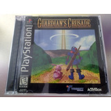 Juego De Playstation 1 Original, Guardians Crusade Con Manua