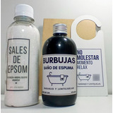 Combo Relax! Botella Burbujas +botella Sales +cartel Picap