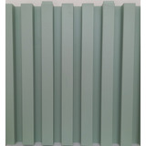 Placa Ripada Premium 30x30cm Menta - 08 Unidades