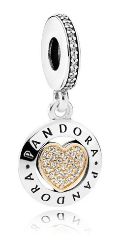 Pandora Dije Colgante 792082cz Signature Heart 