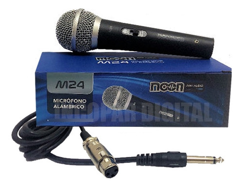 Microfono Alambrico Moon Cable 3mts
