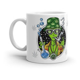 Caneca Et Ufo Maconha Rex Dinossauro Personalizada Com Caixa