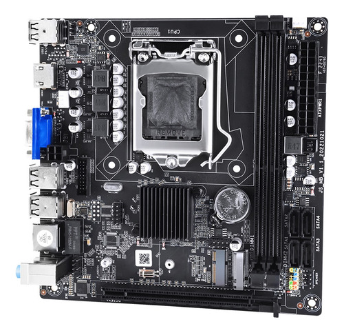 Placa Base De Ordenador H61s Lga 1155, 2 Ranuras Ddr3 A 16 G