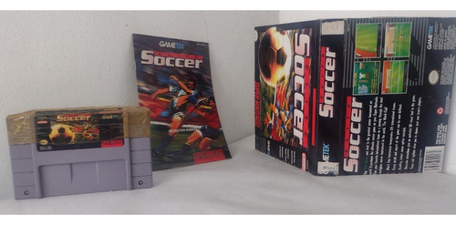Elite Soccer Nes, Nitendo, Famicom Original C/manual E Caixa