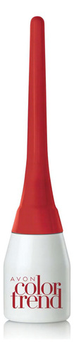 Avon Delineador Liquido Para Ojos Color Trend 3ml Rojo Efecto Mate