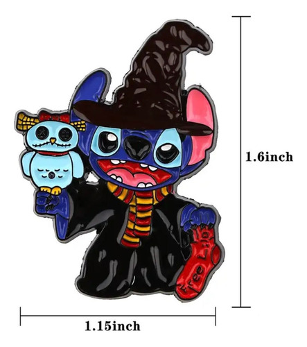 Pins De Lilo Y Stitch Metálicos A Elección C/u