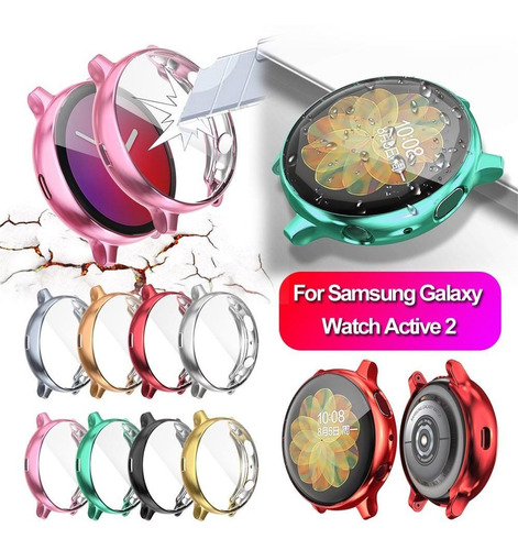 Funda De Reloj De Tpu Para Samsung Galaxy Watch Active 2
