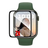 Pelicula 3d Para Apple Watch Series 8 41mm E 45mm Kit 2 Uni