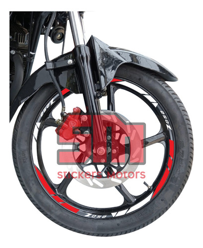 Stickers Reflejantes Rin De  Moto 250z 250sz 200z 125z 150z