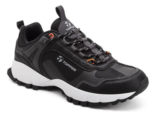 Zapatillas Topper Modelo Outdoor Even 2.0 - Color Negro 