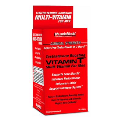 Musclemeds Vitamin T Vitaminico Boost Test 90 Tab Carnivor | Meses sin interés