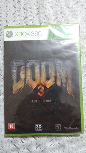 Doom 3 Bfg Edition Para Xbox 360 *sealed*