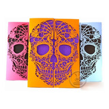 10 Invitaciones Corte Laser Dia Muertos Gf- Halloween - 03