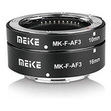 Meike Mk-f-af3 - Tubo De Extensión Para Macro Fucus
