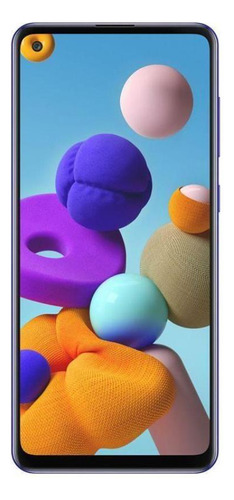 Usado: Samsung Galaxy A21s 64gb Azul Bom - Trocafone
