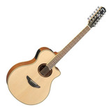Guitarra Electroacústica 12 Cdas Yamaha Apx700ii-12nt