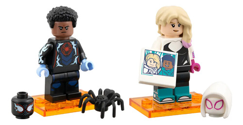 Lego Minifiguras: Miles Morales Y Spider Gwen, Spider-verse 2