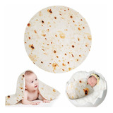 49 Pulgada Burritos Tortilla Blanket For Baby And Kids, Gian
