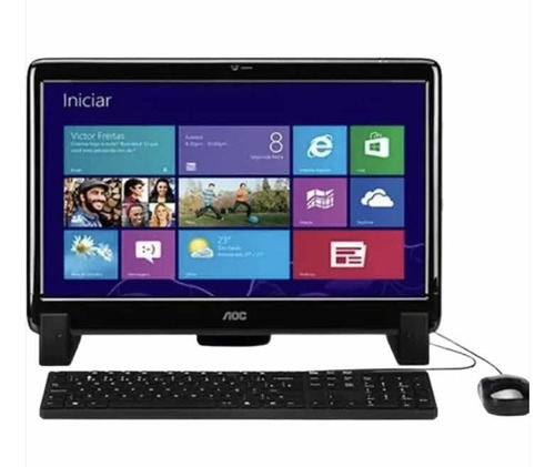 All In One Aoc 20 Windows 10 Hd 320gb Wi-fi + 17 Programas