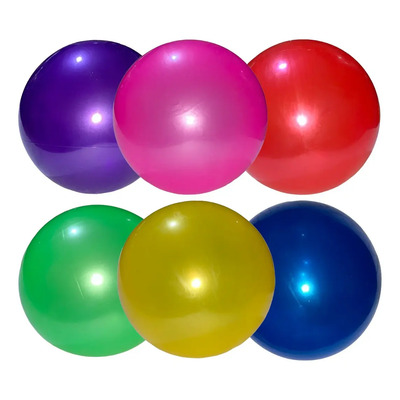 40 Pelotas Plastico Colores Lisos Multicolor | Envío gratis