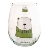 Vaso Copon Sin Tallo Oso Polar 